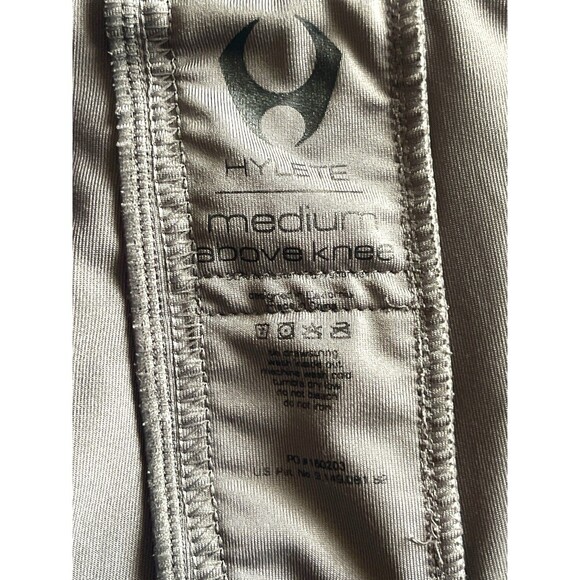 Hylete Shorts Adult M Gray Above The Knee Athletic Gym Training Workout Mens - Picture 6 of 7